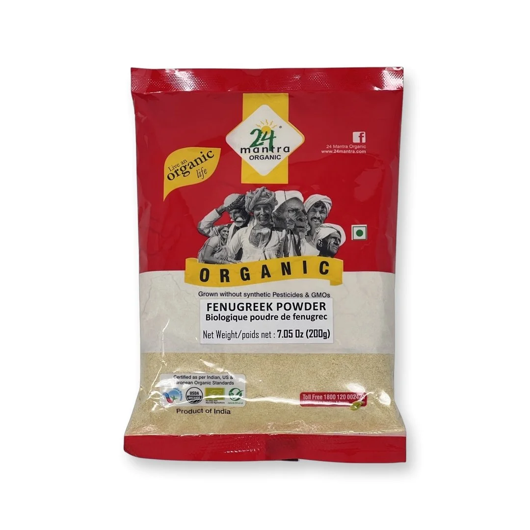 24 24 Mantra Organic Fenugreek Powder 200g 200g